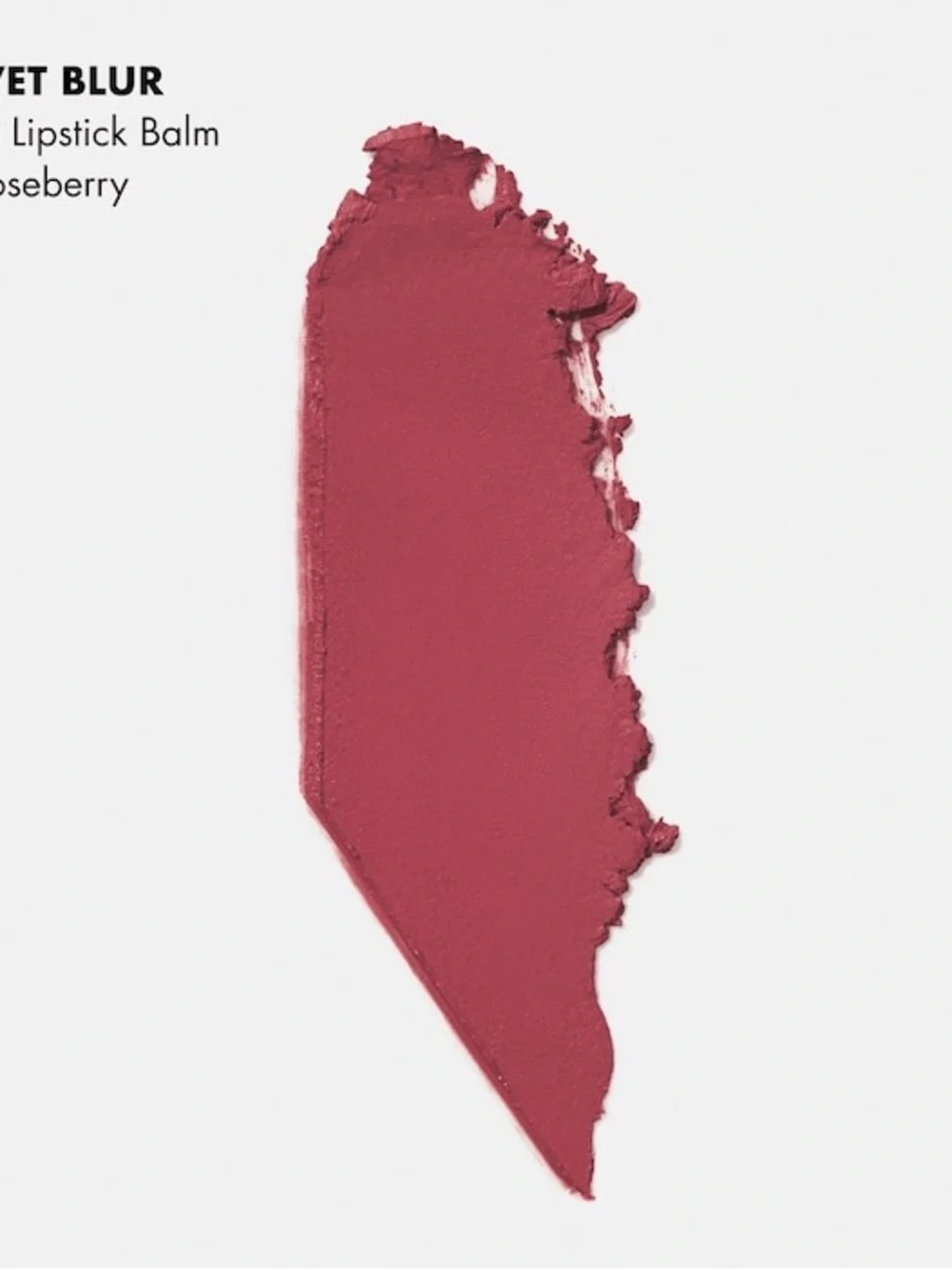 Velvet Blur Matte Lipstick Balm- Roseberry